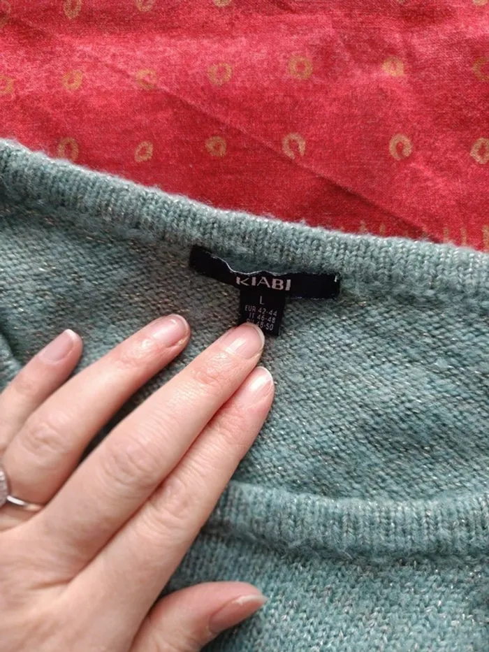 Pull grossesse allaitement Kiabi tL - photo numéro 3