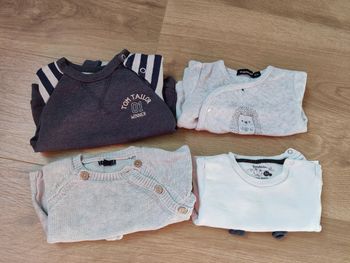 Lot 4 pulls garçon 3 mois 