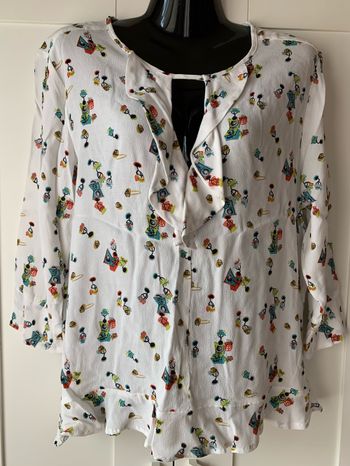 Superbe chemisier blanc taille 40/42