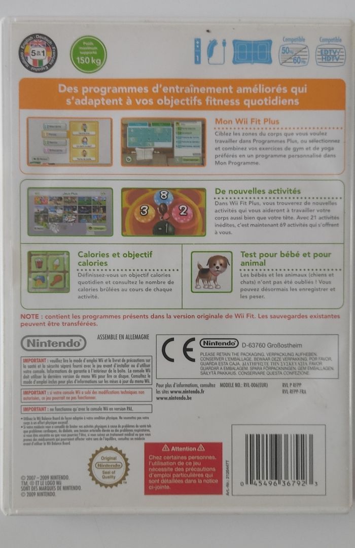 Jeu Wii Fit - photo numéro 2