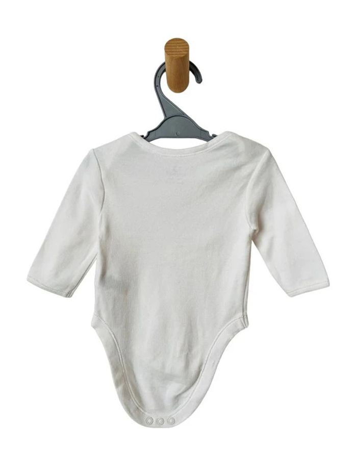 LOT de 3 bodies à manches longues roses et blancs - Early days 3 mois (62cm) - photo numéro 8