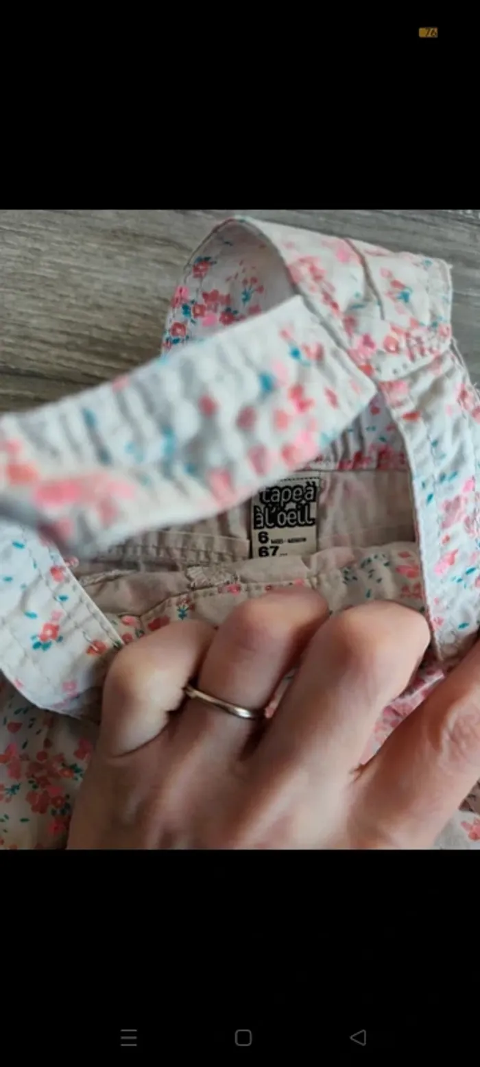 Magnifique combishort salopette short - photo numéro 3