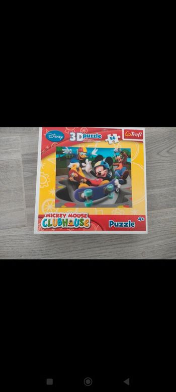 Puzzle Mickey 3D. 4 ans et plus