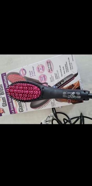 Brosse lissante