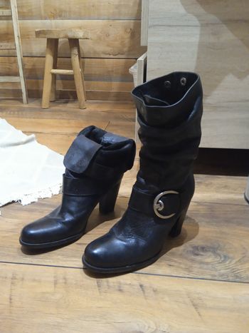 Bottines italiennes cuir
