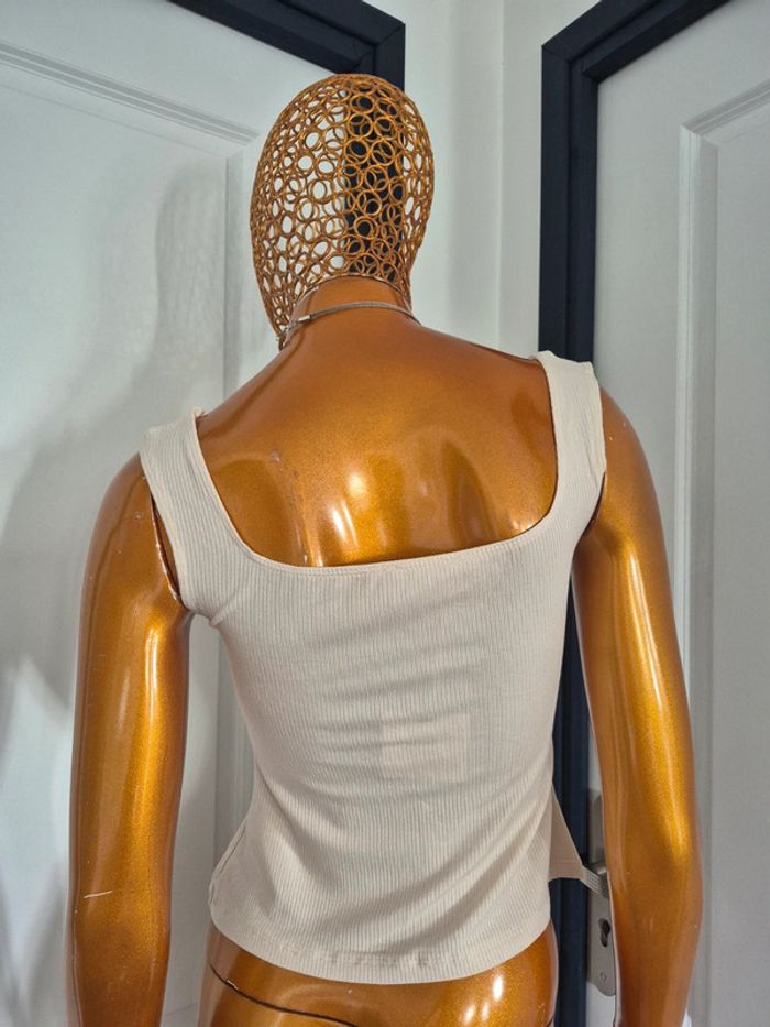 Top Crème Femme - photo numéro 2