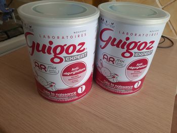 Lait guigoz Ar amidon + caroube