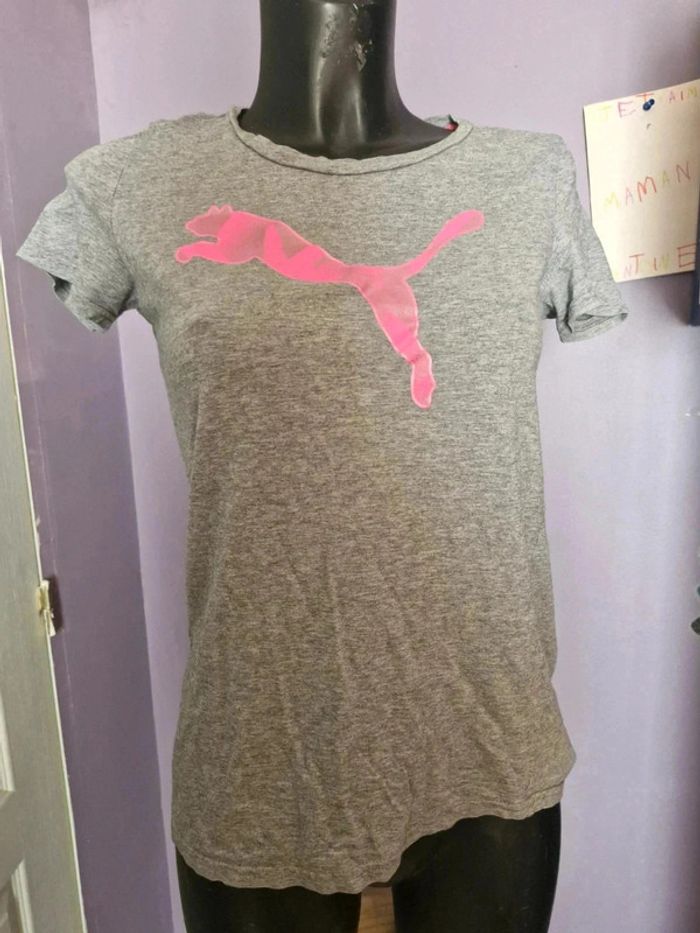 T shirt puma femme taille petit 38 - photo numéro 2