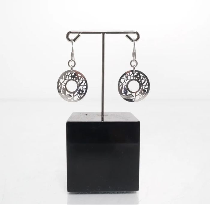 boucles d’oreilles argent