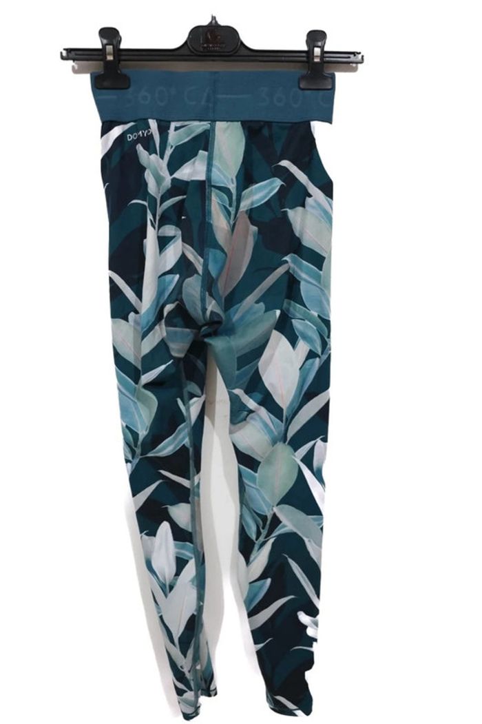 C51 ensenble brassière/legging vert Domyos XS - photo numéro 3