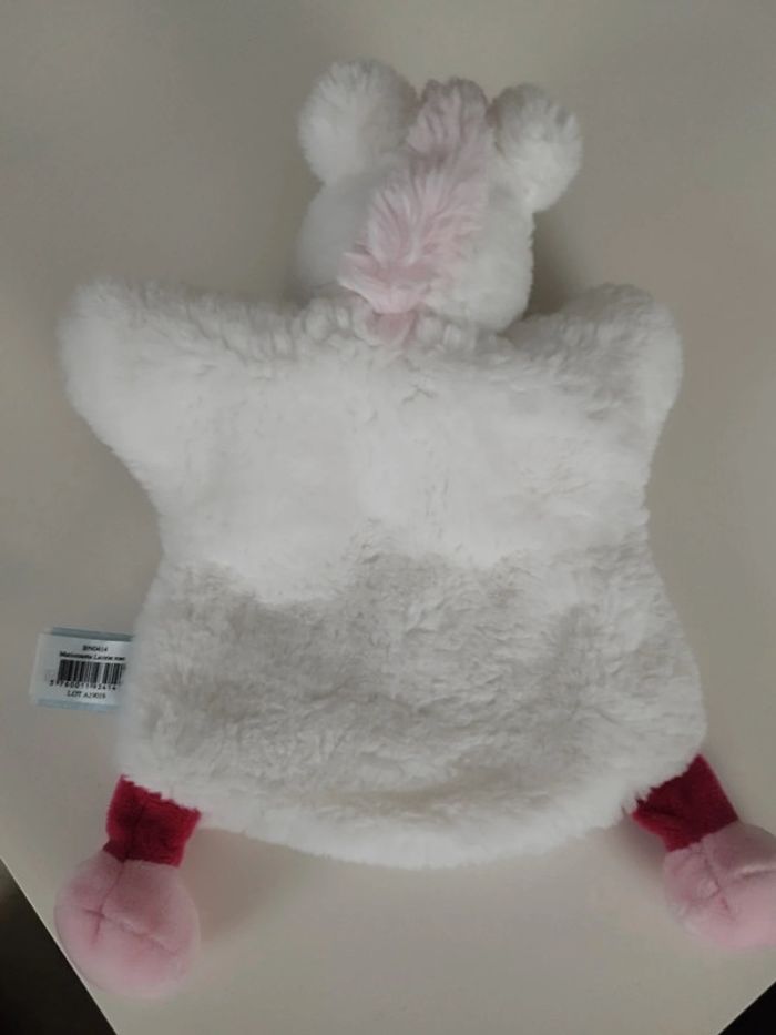 Doudou licorne marionnette Baby nat - photo numéro 4