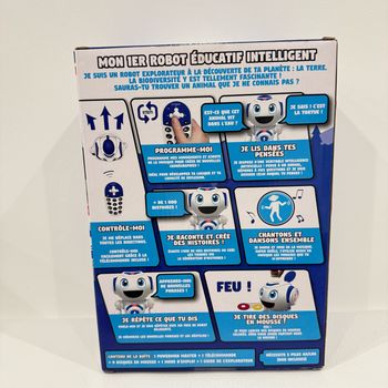 Powerman star robot interactif télécommandé (français) Programmable, 10 000 histoires - blanc