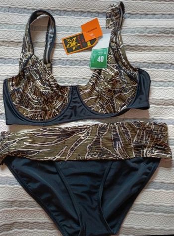 Maillot de bain Lagune t.40 bonnet D avec armatures.