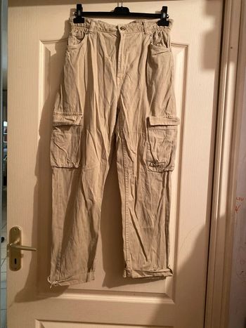 Pantalon jeans beige