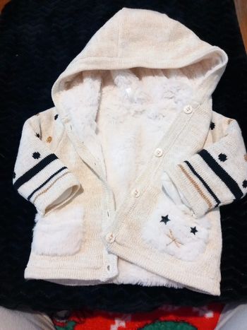 Gilet taille 6 mois 67cm orchestra paillette