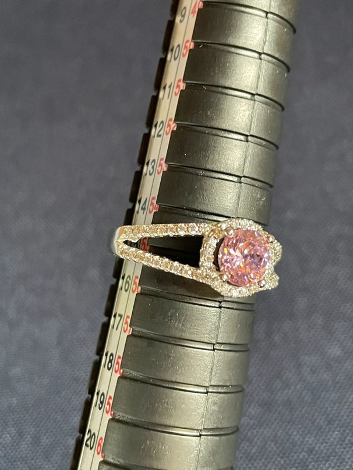 Bague pierre rose Jewel Candle - photo numéro 3