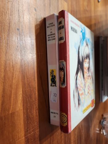 Lot de 2 livres : La locomotive du club des cinq