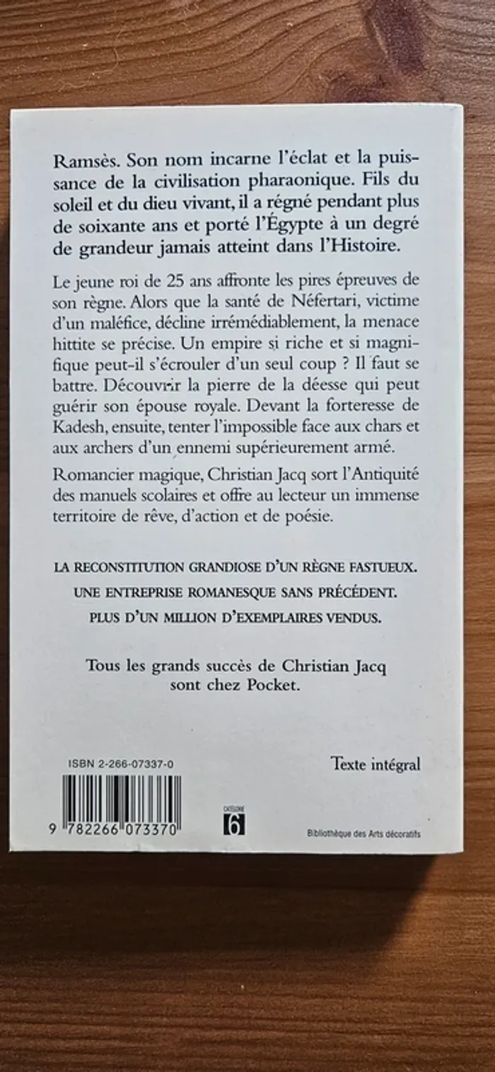 Lot livres Christian Jacq - photo numéro 6