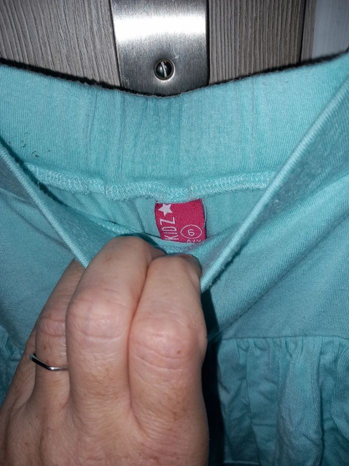 Jupe à volants bleue 6ans - photo numéro 2