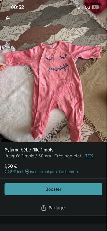 Pyjama bébé