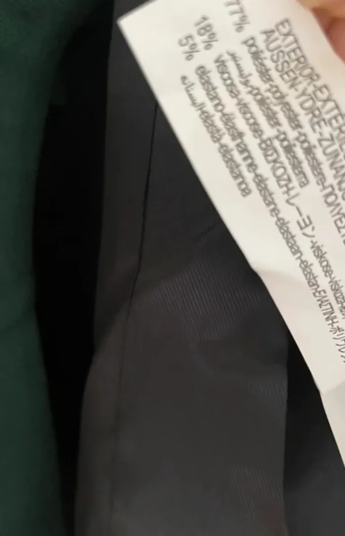 Ensemble tailleur Zara Veste BLazer+ pantalon Taille XS - photo numéro 8