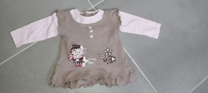 T-shirt manches longues 3 mois