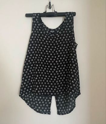 Blouse noire Jennyfer XS