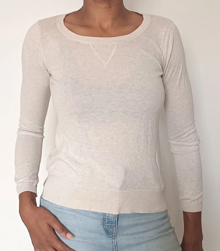 Pull léger col rond Camaïeu TM
