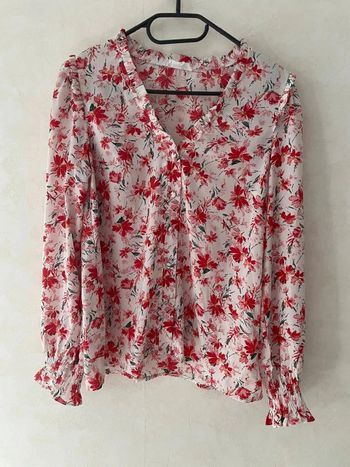 Superbe Blouse Fleurie Emma & Ella Paris - Taille S