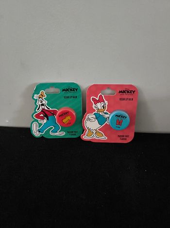 Lot de 2 baume à lèvre vegan fruit de la passion neuf