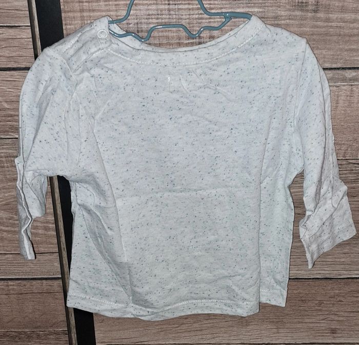 Tee-shirt manches longues Storytelling 6 mois - photo numéro 4