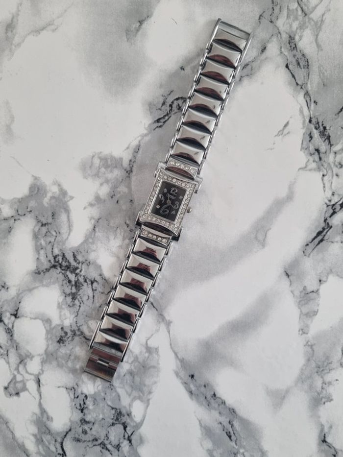 Montre argenté strass Année '90