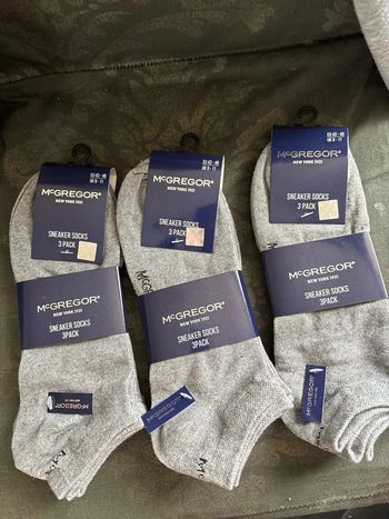 Lot de 3 pack de socks grise