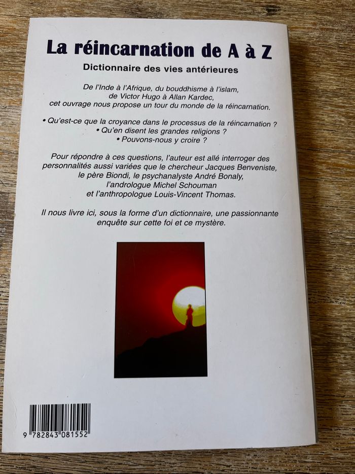 Livre la réincarnation - photo numéro 2