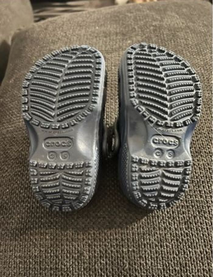 Crocs bébé bleu marine - photo numéro 3