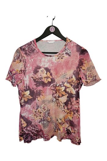 Blouse manches courtes voile doublée T42 Damart