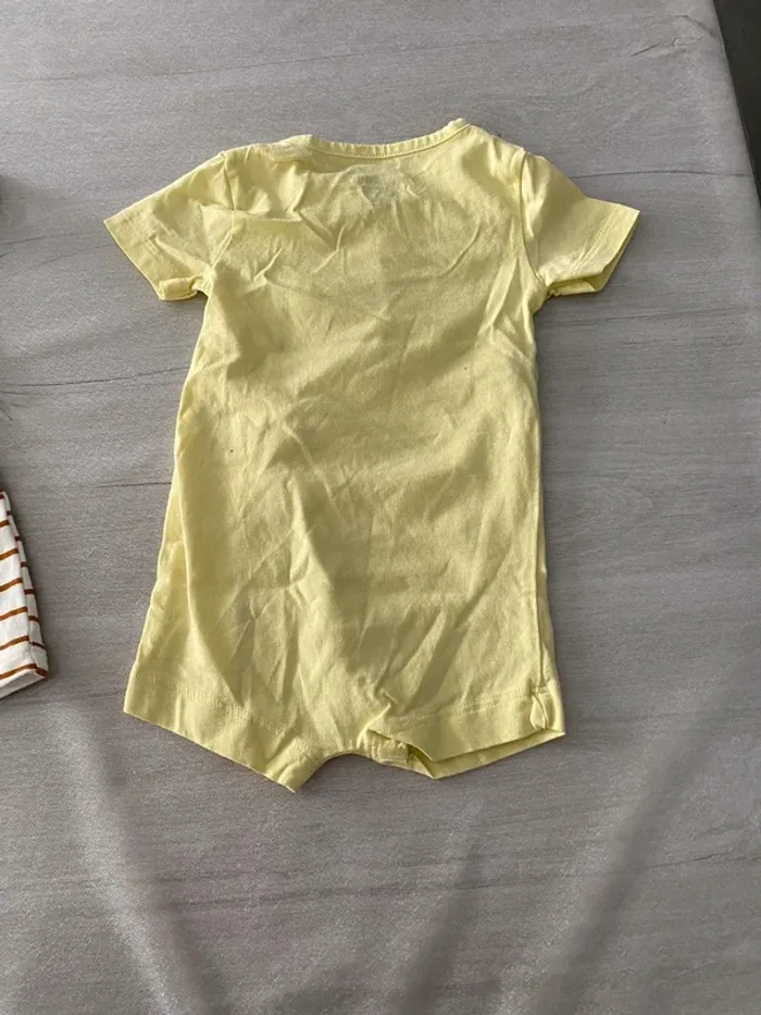 Lot de 4 grenouillères bébé garçon 3 mois C&A - photo numéro 6