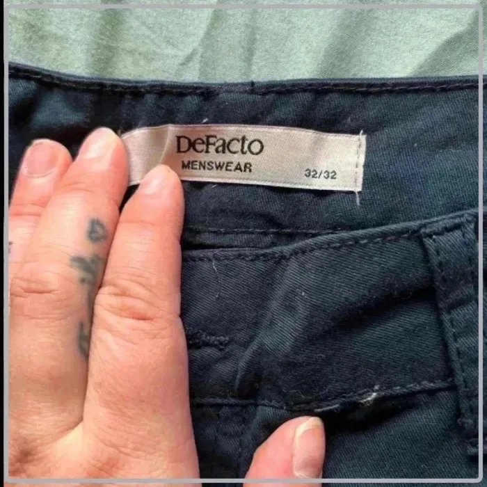 Pantalon de costume taille 32/xxs =38 marque defacto - photo numéro 3