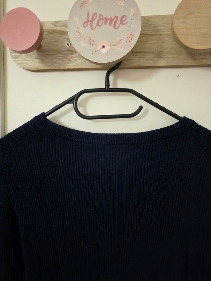 Pull col rond marine - photo numéro 7