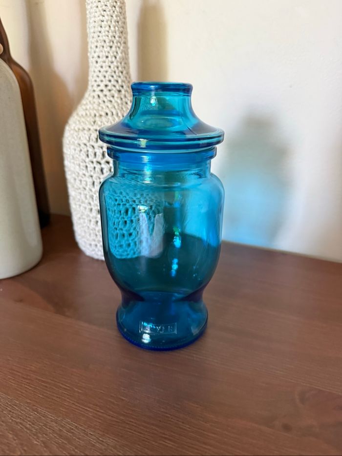 Pot en verre LEVER - Vintage - photo numéro 3