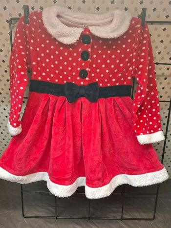 Robe de Noël fille 18 mois