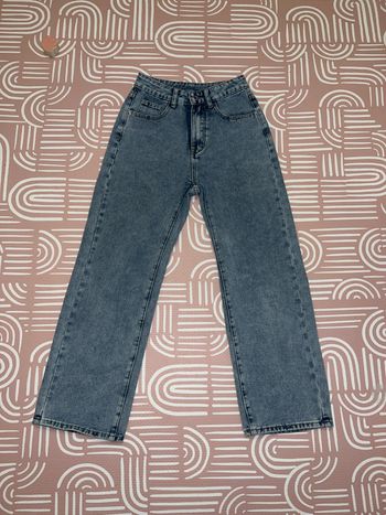 Jean sans marque bleu clair,taille xs