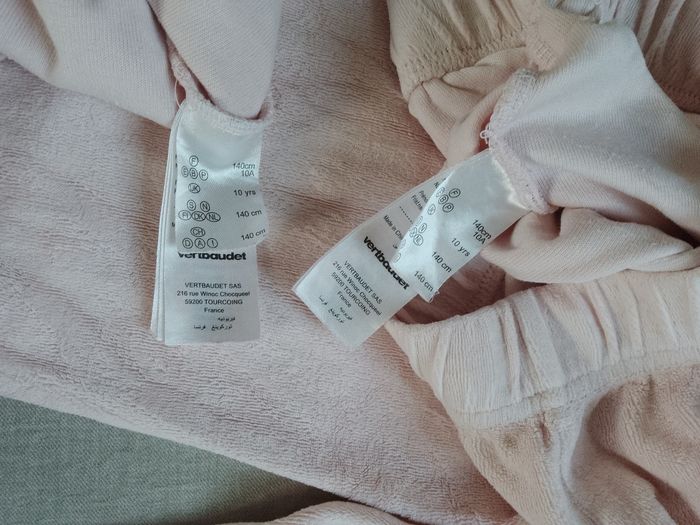 Pyjama en velours fille 10 ans Vertbaudet - photo numéro 6