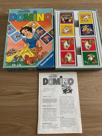 Dominos blanche neige