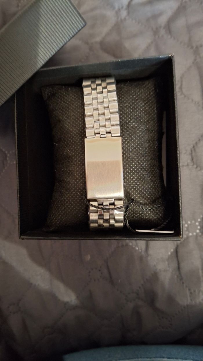 Montre pour homme arabic dial rose poudré - photo numéro 4