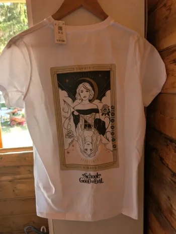 T-shirt the school for good and evil taille xs