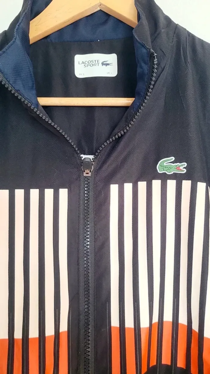 Track jacket Lacoste taille L - photo numéro 2