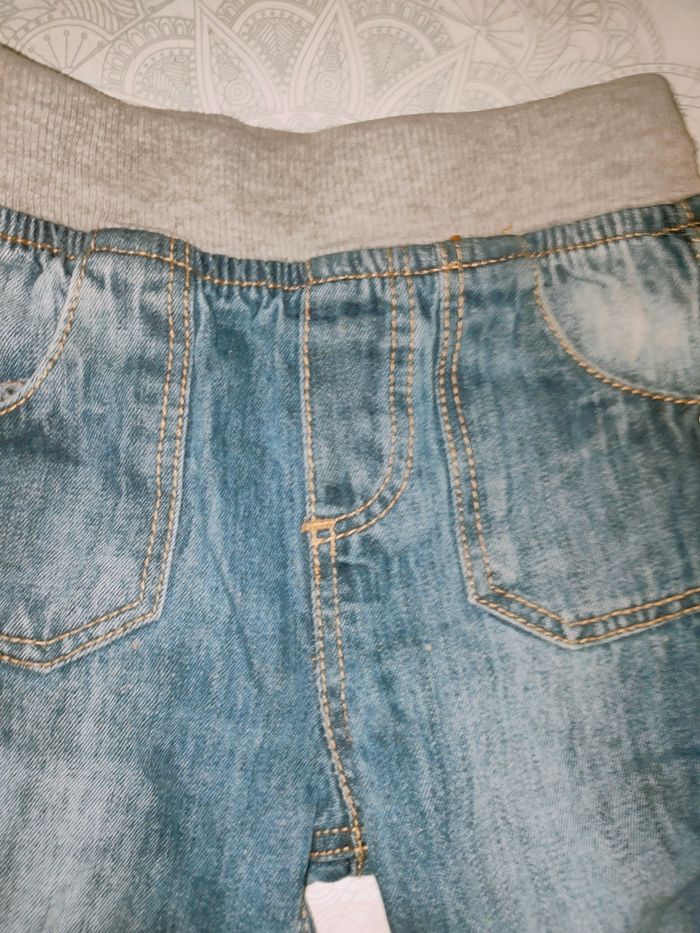 Jean large effet baggy 9 mois - photo numéro 2