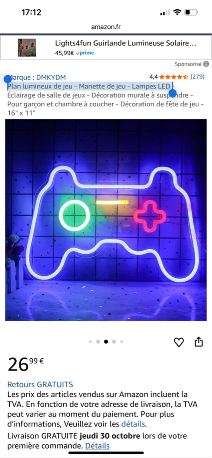 Plan lumineux de jeu - photo numéro 2