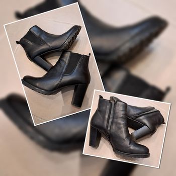 Bottines boots noires